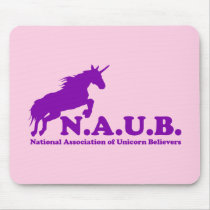 N.A.U.B Unicorn Believers Mouse Pads