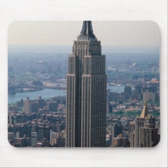 N.A., USA, New York, New York City. The Empire Mousepad