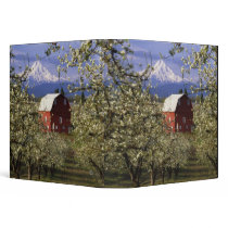 N.A., USA, Oregon, Hood River County. Red 3 Ring Binders