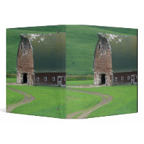 N.A., USA, Washington, Whitman County. Old Vinyl Binders