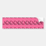 N BUMPER STICKERS