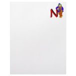 N Clown Letterhead Design