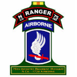 N Co, 75th Infantry Regiment - Rangers, Vietnam Photo Cut Outs
