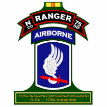 N Co, 75th Infantry Regiment - Rangers, Vietnam photo sculptures by a2zgraphicsworks N Co, 75th Infantry Regiment - Rangers, Vietnam photo sculptures