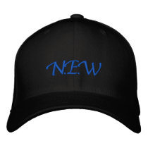 >< N.E.W >< embroidered hats