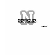 N is for Natalia t-shirts