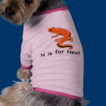 N is for Newt pet clothing
