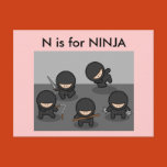 n, letter n, ninja, letter alphabet, word,