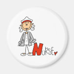 N is for Nurse Refrigerator Magnet