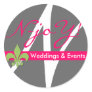 N-joY! Fleur de lis Seal Sticker.#4 N-joY! Fleur de lis Seal Sticker.#4