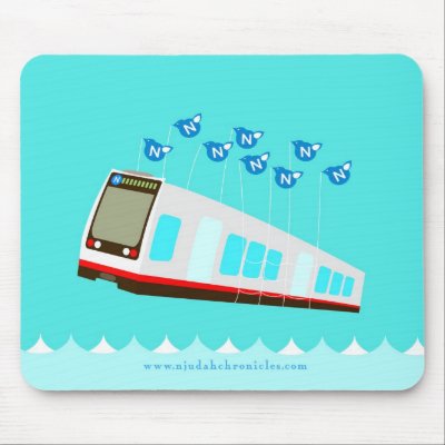 N Judah FAIL Mousepad by gdewar