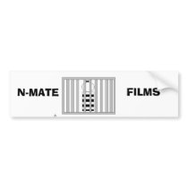 N-MATE FILMS bumper sticker bumper stickers