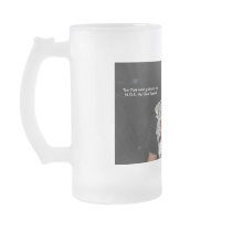 N.O.S. No One Special, Frosted Mug by nosnoonespecial N.O.S. No One Special, Frosted Mug