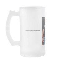 N.O.S. No One Special, Will Cooper frosted mug by nosnoonespecial N.O.S. No One Special, Will Cooper frosted mug