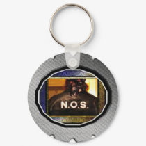 N.O.S. OFFICIAL SYMBOL keychains by nosnoonespecial N.O.S. OFFICIAL SYMBOL keychains