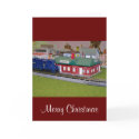 N Scale Model Train Village cards