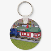 N Scale Model Train Village keychains by TheModelTrainStation N Scale Model Train Village keychains
