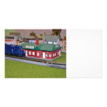 N Scale Model Train Village Photo Cards