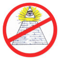 N.W.O. PROHIBITED stickers