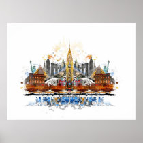N.Y.C. Non Stop Print