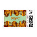 N.Y.C. stamp.