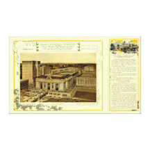 N Y Central RR Grand Central Terminal 1918 Canvas  Canvas Prints