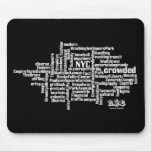 N.Y.E Pick a Word Mousepad