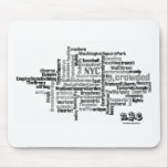 N.Y.E Pick a Word Mousepad