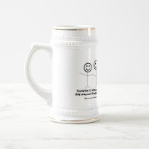 N.Y.E. Tourist Tip #1 Stein mugs