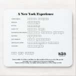 N.Y.E Word  Scramble Mouse Pad
