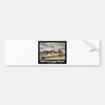 NA121.B&O Depot Bumper Stickers