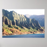 Na Pali Coast on Canvas Print