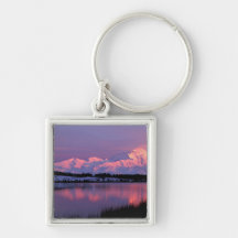 NA, USA, Alaska, Denali NP, Mt. McKinley, Keychain