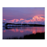 NA, USA, Alaska, Denali NP, Mt. McKinley, Postcard