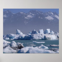 NA, USA, Alaska, St. Elias Range, Alsek River, Print