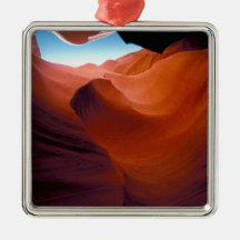 NA, USA, Arizona, Paria canyon. Sandstone Christmas Ornament