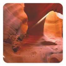 NA, USA, Arizona, Paria Canyon. Sandstone Square Sticker