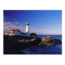 NA, USA, Maine. Portland Head lighthouse. Post Cards
