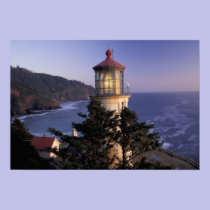 NA, USA, Oregon, Heceta Head Lighthouse, posters