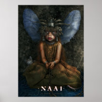 tba, award, today's best, dreamworld, dreams, nymph, sprites, fairytale, fairy, fairies, faery, faerie, gothic, dog, captivity, unique, child, girl, special, wings, cat, sad, lizard, dark, chains, houk, art, artwork, scenery, scene, illustration, digital art, digital realism, surreal, surreal art, mood, awesome, chick, beautiful, wonderful, Poster with custom graphic design