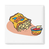 nachos and salsa dip magnets by doonidesigns nachos and salsa dip magnets