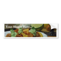 Nachos Limes Paltes Chips Garlic Kitchens bumper stickers