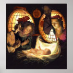 Nacimiento de la lona del premio de la pintura al  impresiones