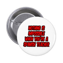 Nada es imposible… profesor español pins