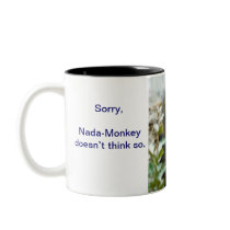Nada-Monkey #61 Coffee Mugs