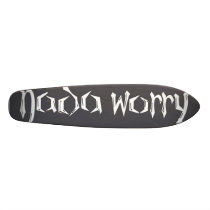 Nada Worry Deck Skate Deck