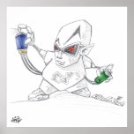 NadaOne Robotic B-boy posters