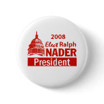 NADER 2008 Button
