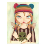 Nadya - Fairy girl Cthulhu Post Card