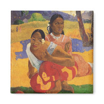 'Nafea Faa Ipoipo' - Paul Gauguin Fridge Magnet